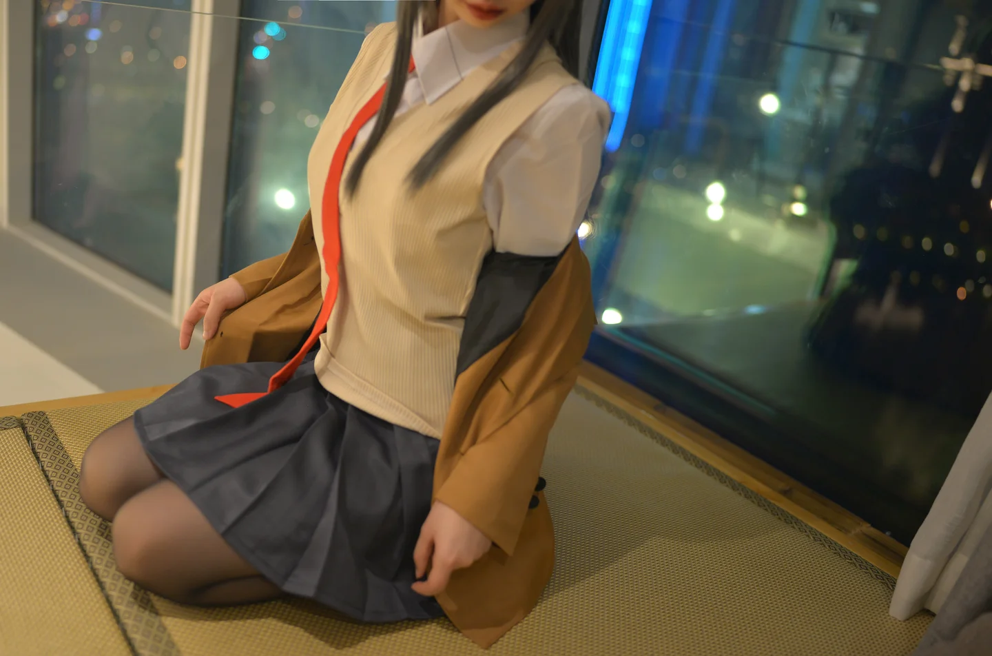 雪琪SAMA - 麻衣制服 兔女郎 [58P] icoser.la (008).webp